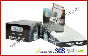 China Foldable Rectangle Custom Cardboard Display Box , C2s Paper Packaging Box on sale