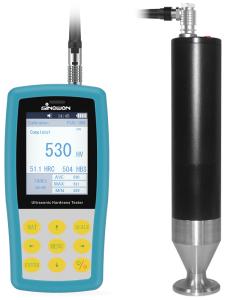 Auto Ultrasonic Hardness Tester Machine , Shore Durometer Result In 3 Seconds