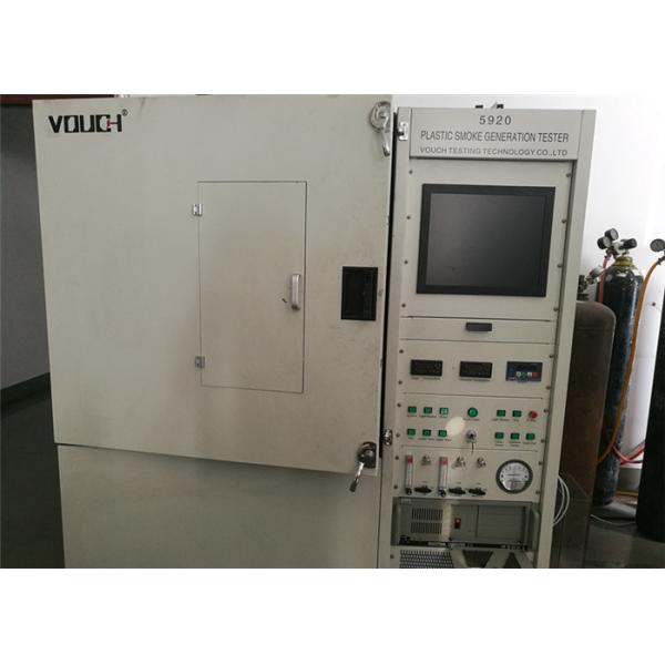 Thermal Smoke Density Test Apparatus , Ftt Fire Testing Nbs Smoke Chamber Standard ISO5659-2