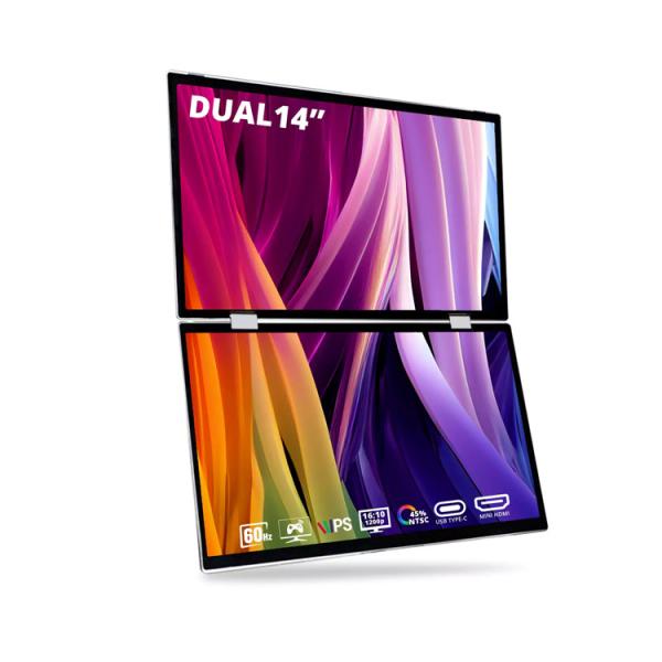 Quality 14 Inch Portable LCD Screen Monitor Resolution 1920x1200 For Versatility for sale