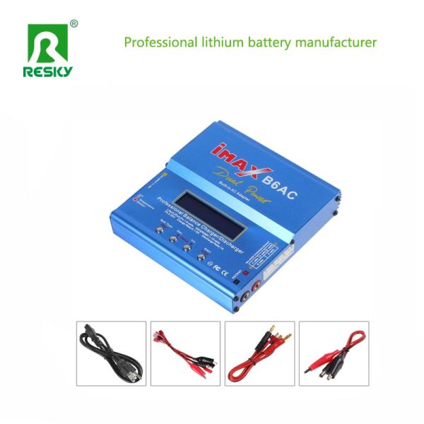80W RC IMAX B6AC Balance Charger 6A Ni-MH Ni-CD Lithium 1-15s Rechargeable Battery