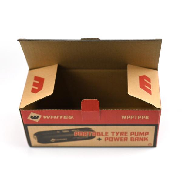 Custom Cheap Tuck Top Auto Bottom Corrugated Window Boxes Printing