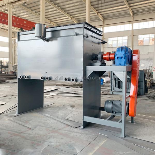 1600 KG Manure Fertilizer Mixing Machine Horizontal Ribbon Blender Powder Mixer with Customer Required Voltage