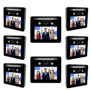 Wholesale Face Recognition Biometric Time Attendance System Long Range Dynamic from china suppliers