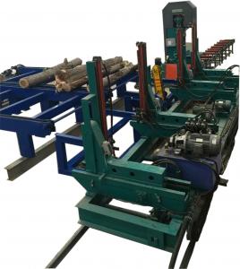 Wholesale heavy duty vertical band sawmill with CNC carriage automatic LARGE wood cutting machine from china suppliers