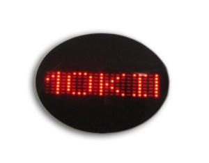 Wholesale Oval LED scrolling name badge from china suppliers