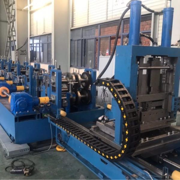 Fully Automatic Interchangeable Galvanized Steel Roll Forming Machine For Purlin