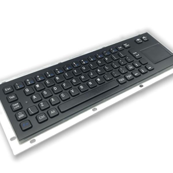kiosk IP65 / IK07 SUS304 Industrial PC Keyboard waterproof dustproof anti-vandalism Explosionproof Keyboard Rear Panel Mounted -40℃