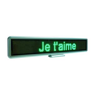 Green LED Moving Message Display Board C16128PG
