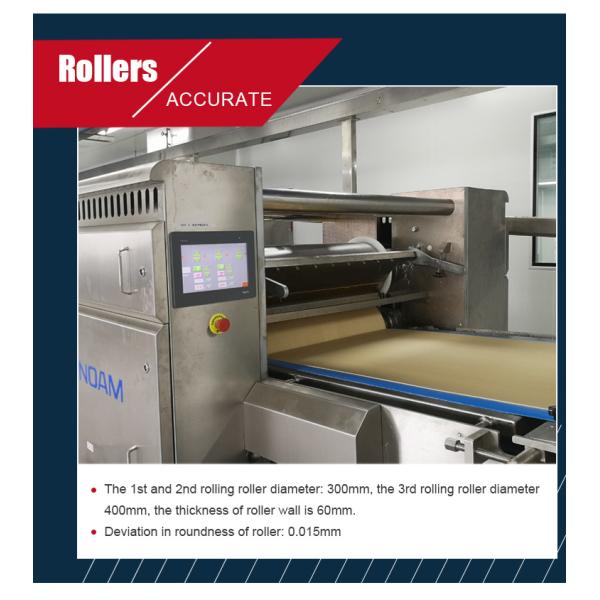 New Bakery Equipment Roller Automatic Sheeter Dough For Biscuit Product Line