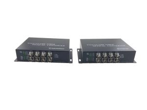 China OEM 8ch 1080P AHD CVI TVI video optic fiber converter extender HD CCTV signals,with Reverse rs485&RS422&RS232 data,20KM on sale