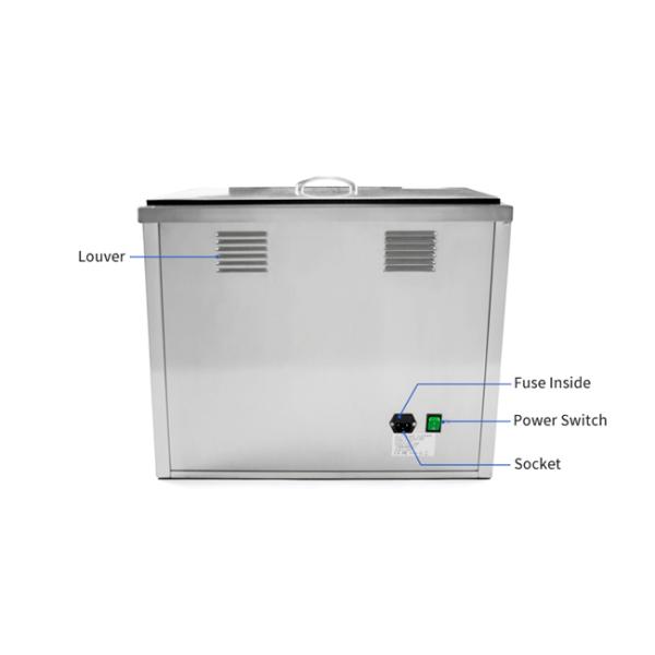 36L Ultrasonic Cleaning Machine Adjustable Power Industrial Ultrasonic Washing Machine