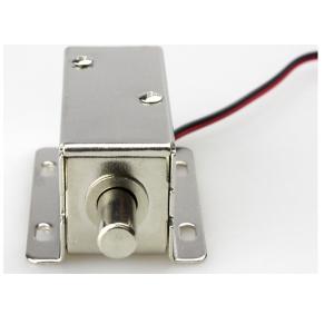China Magnetic lock Professional Small DC 12V Open Frame Type Solenoid For Electric Door Lock with Low Power Consumption Stabi on sale