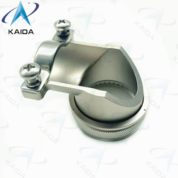 M85049 Series Connector Backshell 90° Strain Relief Backshell Electroless Nickel M85049/39-21N