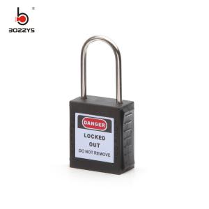 Wholesale BOSHI Insulation 38mm Steel Shackle Material Square Circle Padlocks from china suppliers