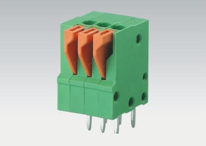 Quality GS141V-2.54 PCB Spring Terminal Blocks High Temperature Electric Connector for sale