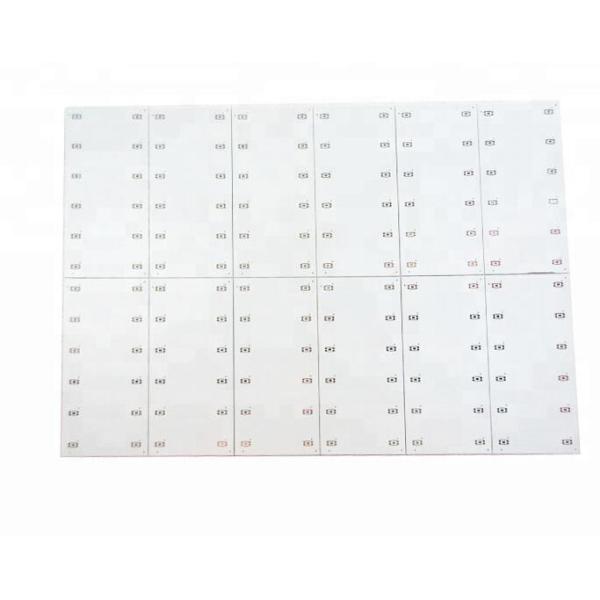 White Aluminum Based Custom Printed Circuit Board 1-6 OZ For LED 1.6mm 35um