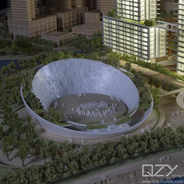 JKP 1/ 500 Yantian Project Model Customizable Miniature Building Models