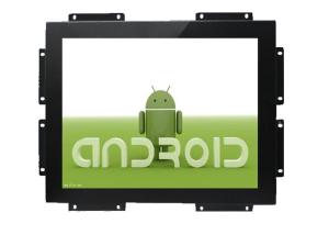 China 24 Android IOS Open Frame LCD Display panel IR Touch Screen With Wifi on sale