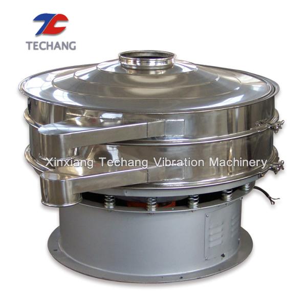 Quality High Precision Small Rotary Vibrating Screen , Fine Powder Screening Machine Low Noise for sale