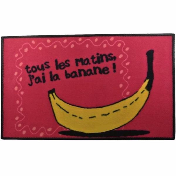 Anti-slip printed loop pile Nylon floor mat