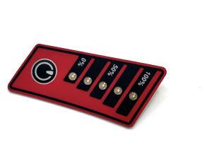 China Adjustable Power Saving Automotive Controls Pcb Membrane Switches High Effective on sale