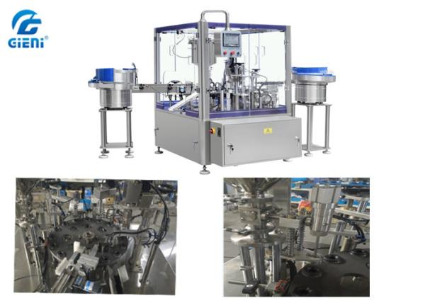 Quality Automatic Rotary Lip Gloss Filling Machine 1-30ml with 50 Pieces Per Minute for sale