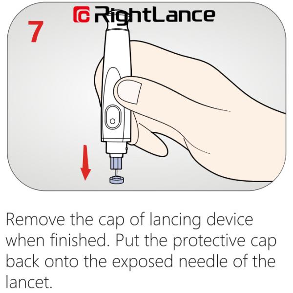 26g 11.5cm White Diabate Painless Lancing Device Adjustable For Monitoring
