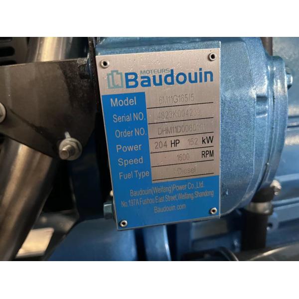 120KW Weichai Boduan Diesel Generator Set for Emergency Backup Power Supply in Large