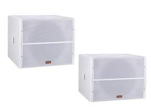 White / Black Line Array Column Speaker , Active Subwoofer Speaker