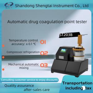 Wholesale Pharmaceutical Testing InstrumentsST203B Automatic Congealing Temperature Tester For Polyethylene Glycol from china suppliers