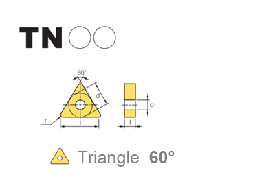 Tnmg 160404 Cnc Cutting Lathe Tool Insert High Finish Tnmg 160408
