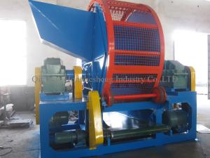 China Factory Prices Double Shaft Old Tyre Scrap Tire Shredder Shredding Machines For Sale on sale