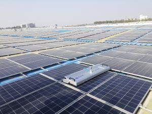 China B12 Series Automatic Solar Cleaning Robotic Remote Control Solar Cleaner With Battery Solar Cleaning Machine on sale