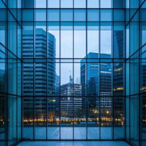 China Thermal Insulation Unitized Curtain Wall Water Tightness Class 8 And UV Resistance on sale