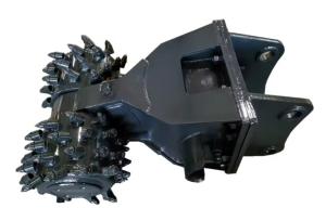 China Hydraulic Trenching Drum Cutters For Tunnel Boring Machine Excavator Hydraulic Drum Cutter on sale