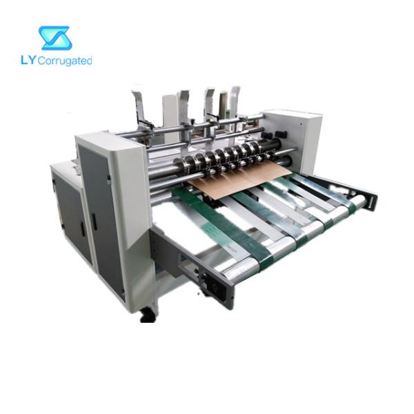 Quality 1.1kw Carton Box Machine , Carton Printing Slotting Machine 3phase 380V for sale