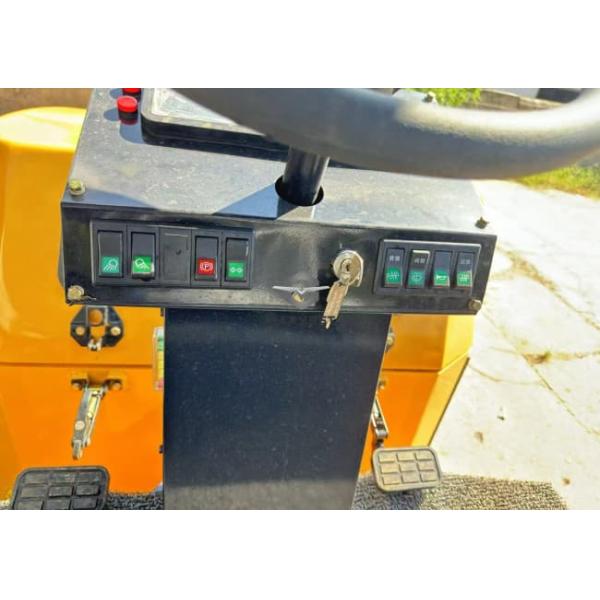4 Ton Double Drum Vibratory Road Roller LTC204 Hydraulic Drive 26.5kw