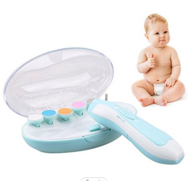 Hot selling Baby care kit baby Grooming tools kit electric baby nail trimmer nice carry bag Electric Nail trimming kit adult