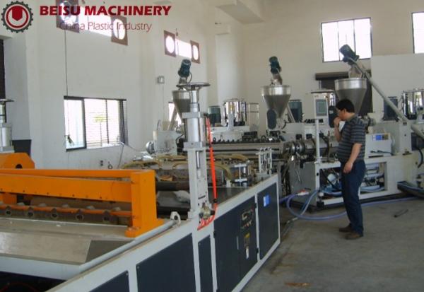 Quality Excellent Efficiency Plastic Sheet Production Line 55KW Extruder Power for sale