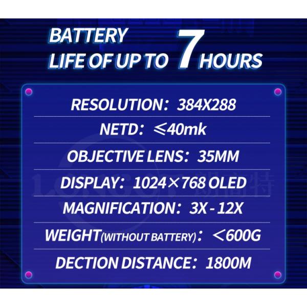 Night Vision Hunting Thermal Monocular Scope Muliti Functional