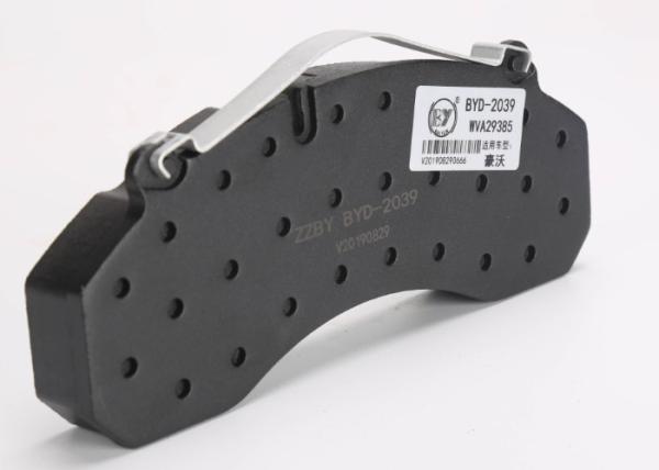 Quality Black Disc Friction Brake Pads High Temperature Resistant No Noise for sale