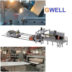 China PLA Single Layer Sheet Production Line For Thermoforming Plastic Sheet Extruder on sale
