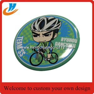 Customize promotional metal souvenir crafts pin tin button badge