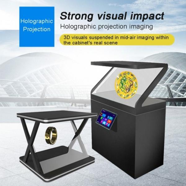 Wholesale 3D Holographic Projection Display Cabinets Supporting 360° Stereoscopic Imaging for On-Site Product Promotion and Exhibition