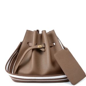 Wholesale Genuine Leather Composite Bags Women Handbags Fashion Cowhide Bucket Bag from china suppliers