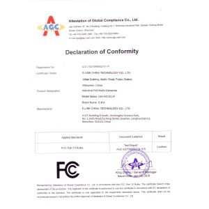 E-link China Technology Co.,LTD Certifications