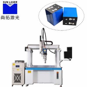 Wholesale Square soft pack battery laser welding machine connector welding from china suppliers