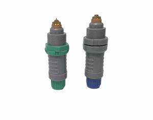 China Plastic Circular Push Pull Connectors 2P Series Medical Equipment Connector on sale