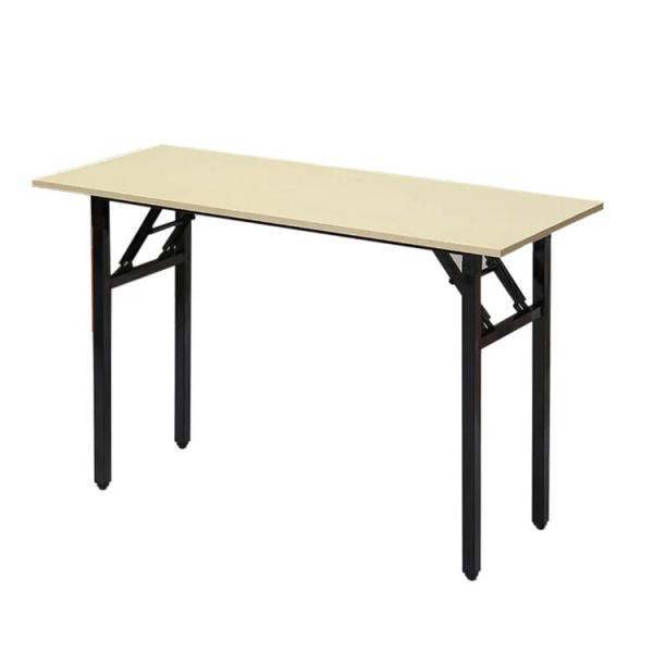 Rectangular Foldable Training Table Melamine For Meeting Room Conference